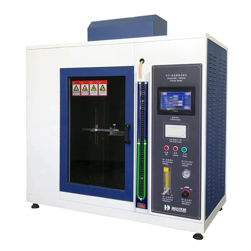 Équipement d'essai industriel Écran tactile Machine d'essai de combustion horizontale et verticale 0