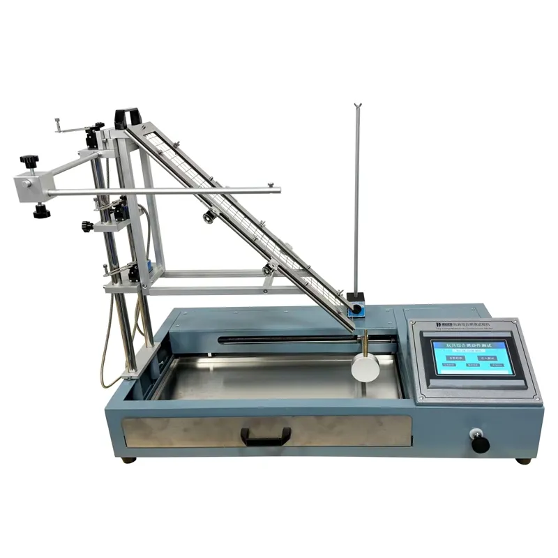 Équipement d'essai industriel Écran tactile Testeur d'inflammabilité du jouet/machine d'essai de combustion complète du jouet 0