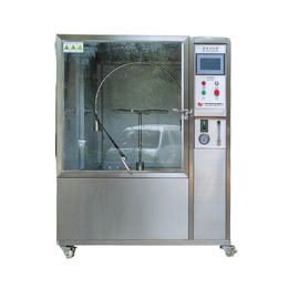 Machine d'essai de protection d'entrée de l'eau du laboratoire IPX4 avec l'angle réglable de pivot