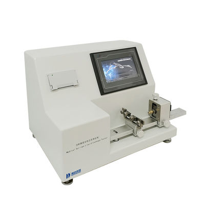 Testeur de pression positive de fermeture des seringues en acier inoxydable