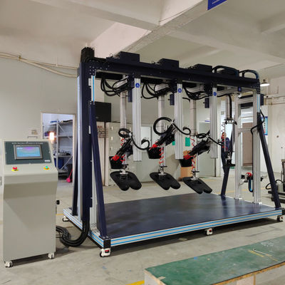 Trois sièges et dos de canapé machine d'essai de durabilité