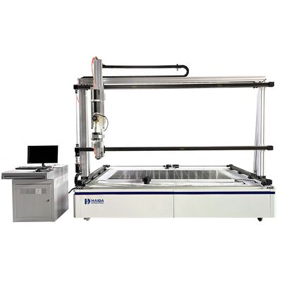 Équipement d'essai climatique Équipement d'essai d'impact photovoltaïque sur la grêle Équipement de la machine de test du module photovoltaïque Testeur d'impact sur la grêle