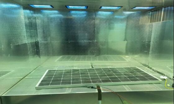 Chambre d'essai d'endurance au point chaud / BBA Simulateur solaire régulier lumière naturelle module photovoltaïque Testeur de vieillissement PV