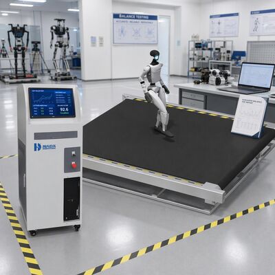Station d'essai d'équilibre du robot humanoïde 6 Plateforme de mouvement DOF Équipement de test de stabilité du robot bipède ZMP Analyse COP