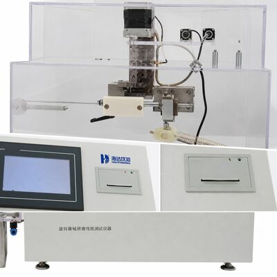 Testeur de performance de meulage d'instruments rotatifs dentaires, machine d'essai d'usure de tête de fraise, test d'efficacité de coupe pour contrôle qualité de pièce à main
