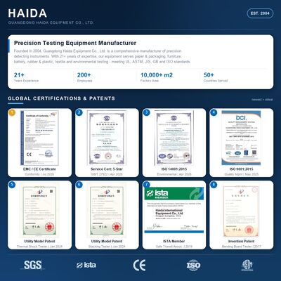 Testeur d'impact de chaussures de sécurité HAIDA Testeur de résistance à l'impact de chaussures EN ANSI
